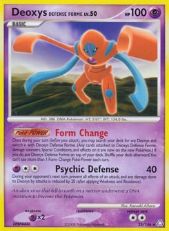 Deoxys Defense Forme Legends Awakened #25