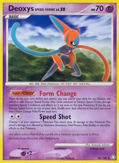 Deoxys Speed Forme Legends Awakened #26