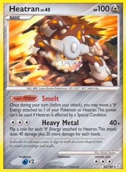 Heatran Legends Awakened #30