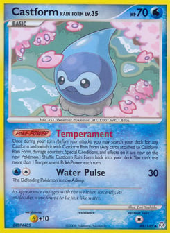 Castform Rain Form Legends Awakened #49