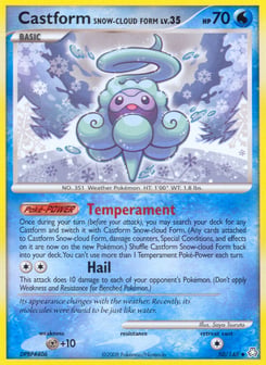 Castform Snow-Cloud Form Legends Awakened #50