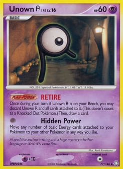 Unown [R] Legends Awakened #77