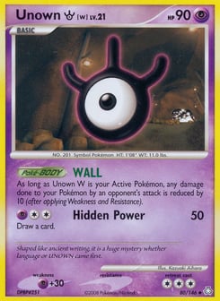 Unown [W] Legends Awakened #80