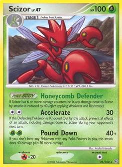 Scizor Stormfront #25