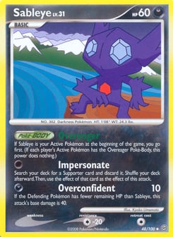 Sableye Stormfront #48