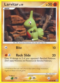 Larvitar Stormfront #63