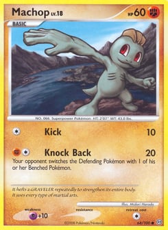 Machop Stormfront #64