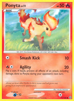 Ponyta Stormfront #71