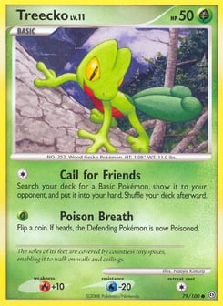 Treecko Stormfront #79