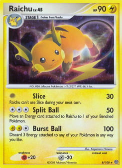 Raichu Stormfront #8