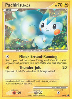 Pachirisu DP Black Star Promos #DP04