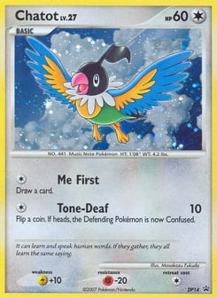 Chatot DP Black Star Promos #DP14