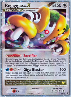 Regigigas DP Black Star Promos #DP30
