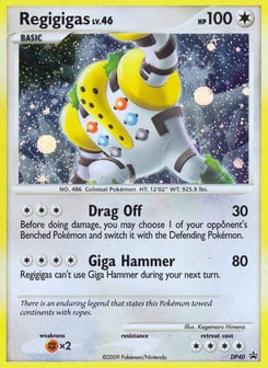 Regigigas DP Black Star Promos #DP40