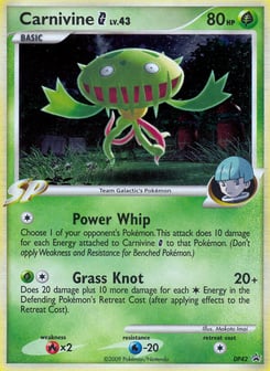 Carnivine G DP Black Star Promos #DP42