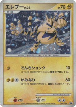 Japanese Electabuzz (エレブー)