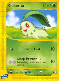Chikorita Expedition Base Set #100