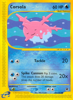 Corsola Expedition Base Set #102