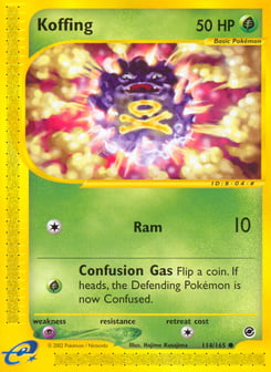 Koffing Expedition Base Set #114