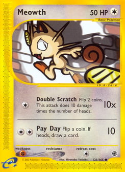 Meowth Expedition Base Set #121