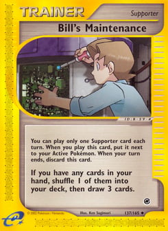 Bill's Maintenance Expedition Base Set #137