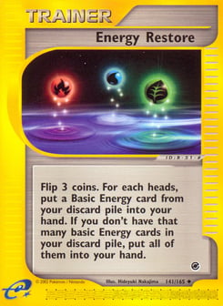 Energy Restore Expedition Base Set #141