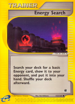 Energy Search Expedition Base Set #153