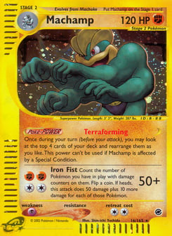 Machamp Expedition Base Set #16