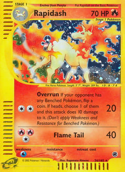 Rapidash Expedition Base Set #26