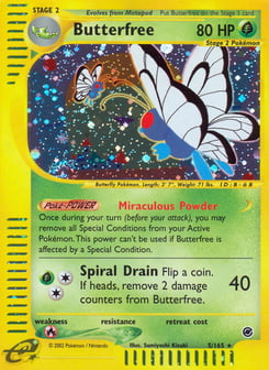Butterfree Expedition Base Set #5