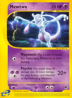 Mewtwo Expedition Base Set #56
