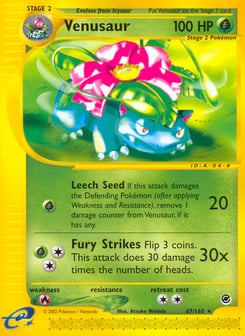 Venusaur Expedition Base Set #67
