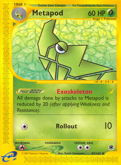 Metapod Expedition Base Set #87