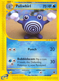 Poliwhirl Expedition Base Set #89