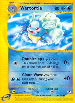 Wartortle Expedition Base Set #92