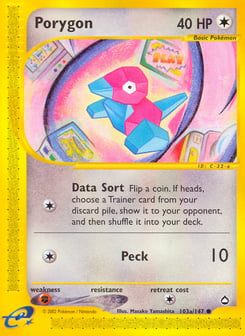 Porygon Aquapolis #103