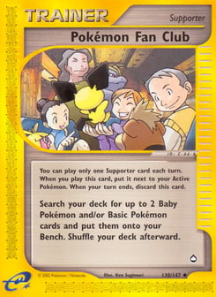 Pokémon Fan Club Aquapolis #130