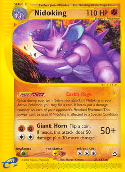 Nidoking Aquapolis #24