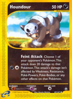 Houndour Aquapolis #87