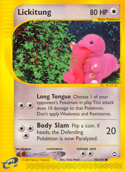 Lickitung Aquapolis #90