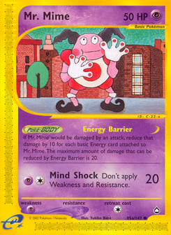 Mr. Mime Aquapolis #95