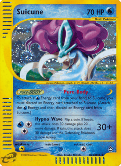 Suicune Aquapolis #H25