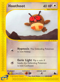 Hoothoot Skyridge #65