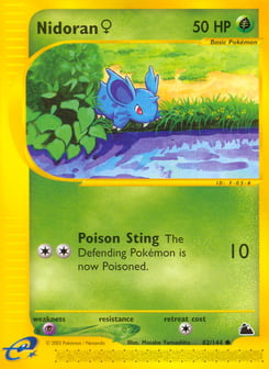 Nidoran ♀ Skyridge #82