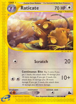 Raticate Skyridge #89