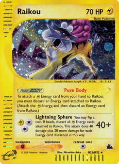 Raikou Skyridge #H26