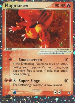 Magmar ex Ruby & Sapphire #100