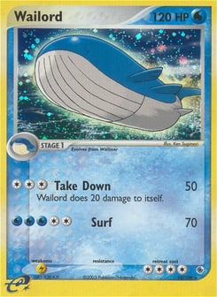 Wailord Ruby & Sapphire #14