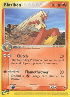 Blaziken Ruby & Sapphire #15