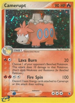 Camerupt Ruby & Sapphire #4